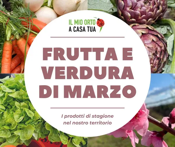 frutta e verdura di Marzo