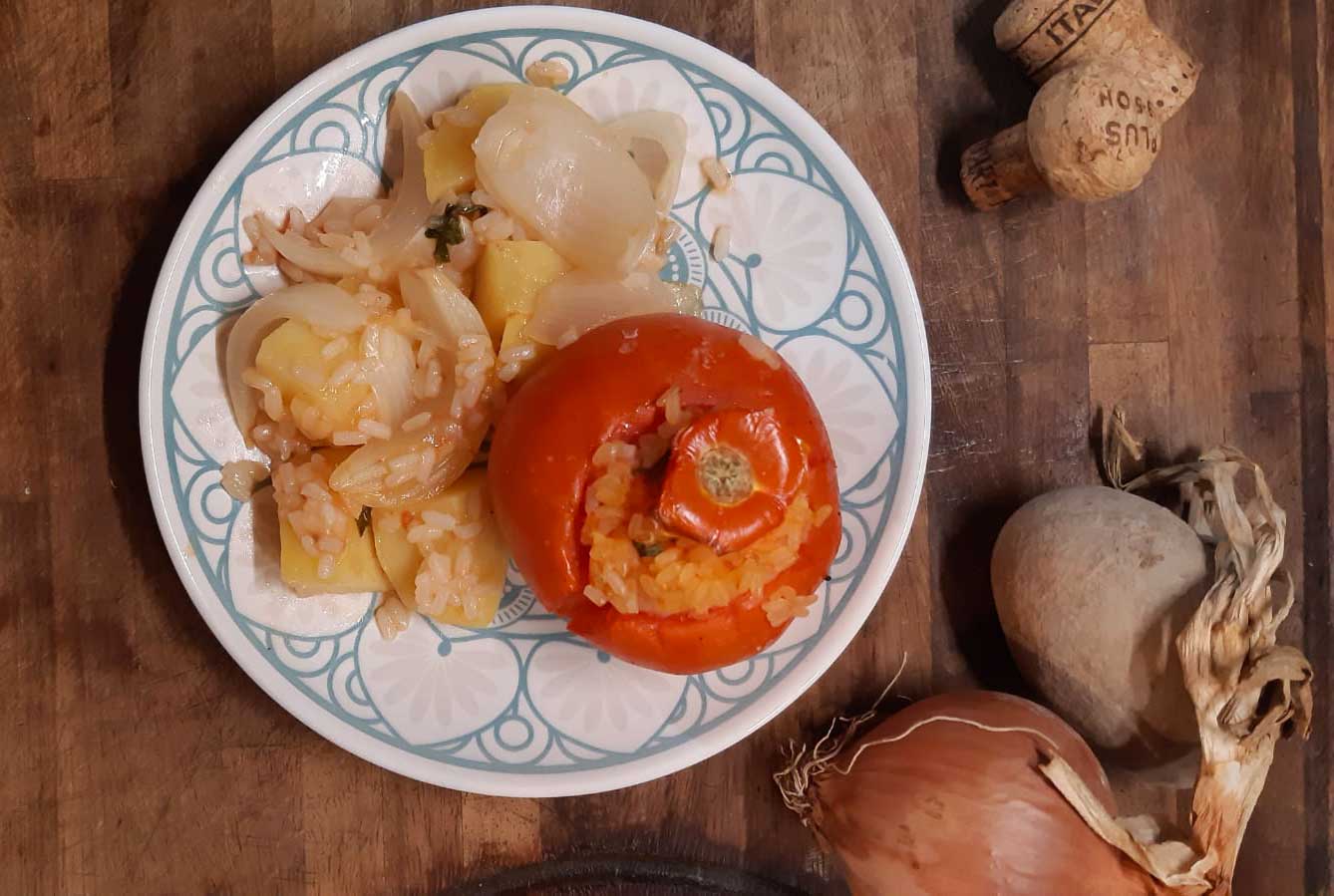 Pomodori tondi a grappolo km0 Roma