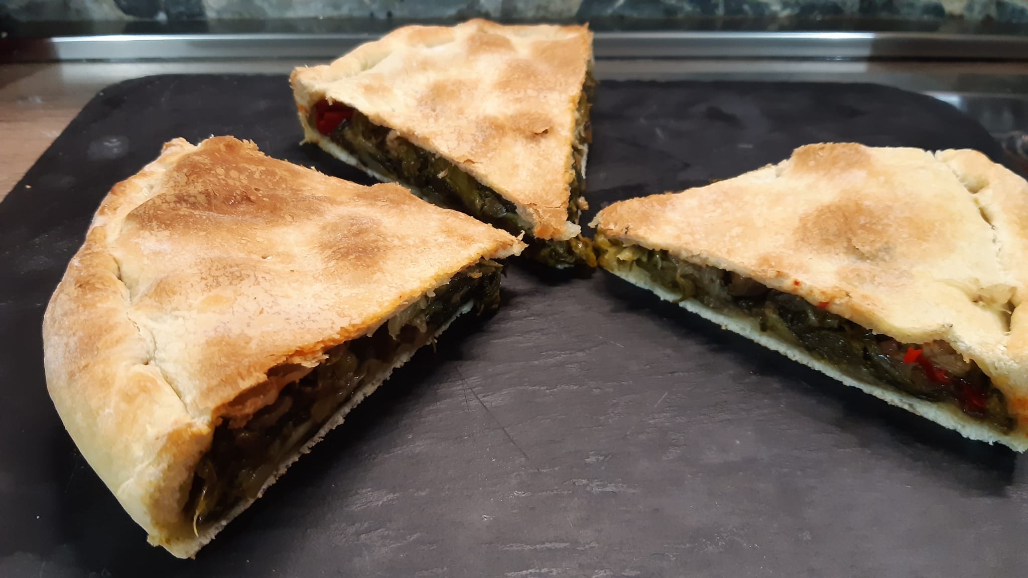 ricetta pizza scarola