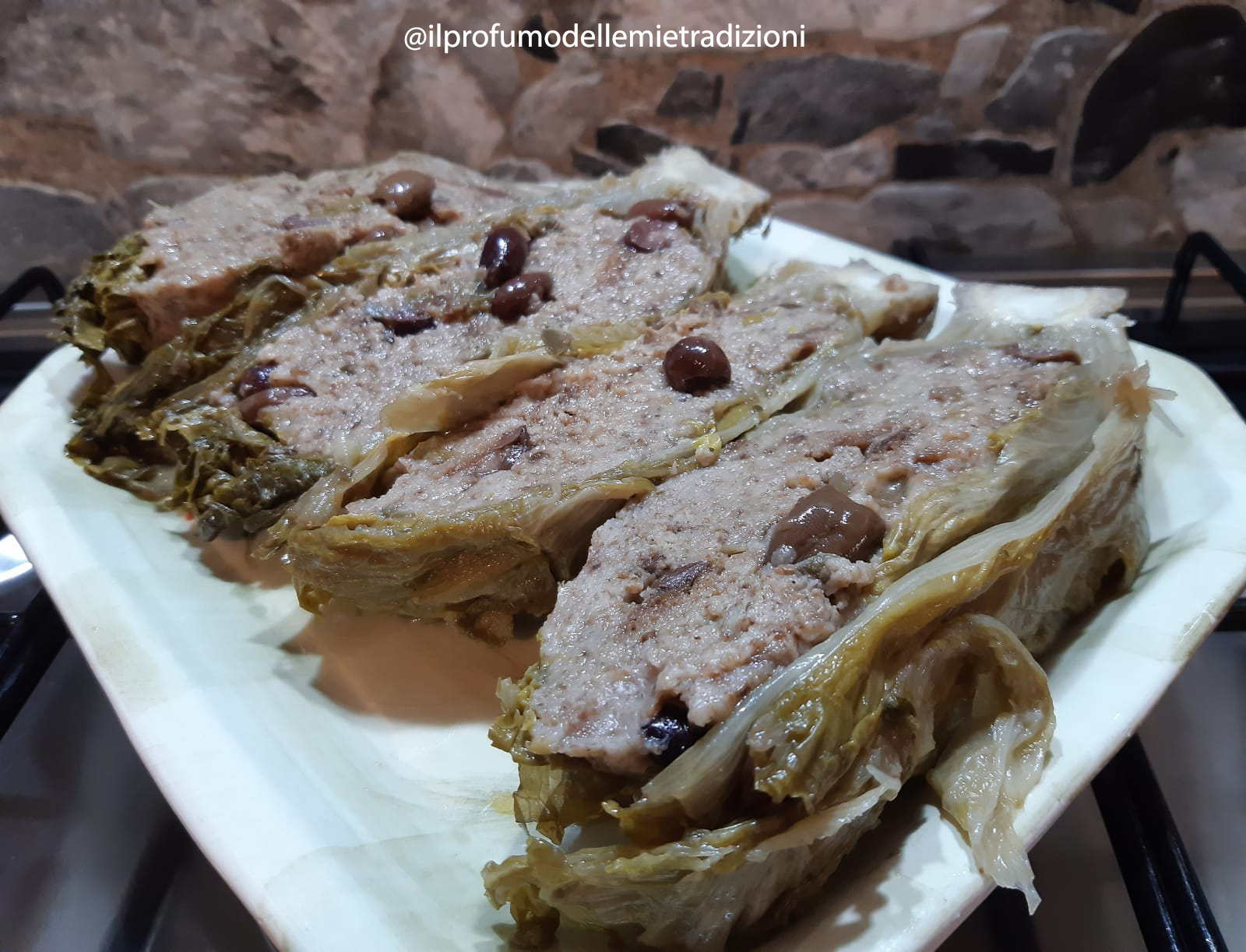 Ricetta Scarola ripiena con verdure a Km 0 e consegna a domicilio a Roma