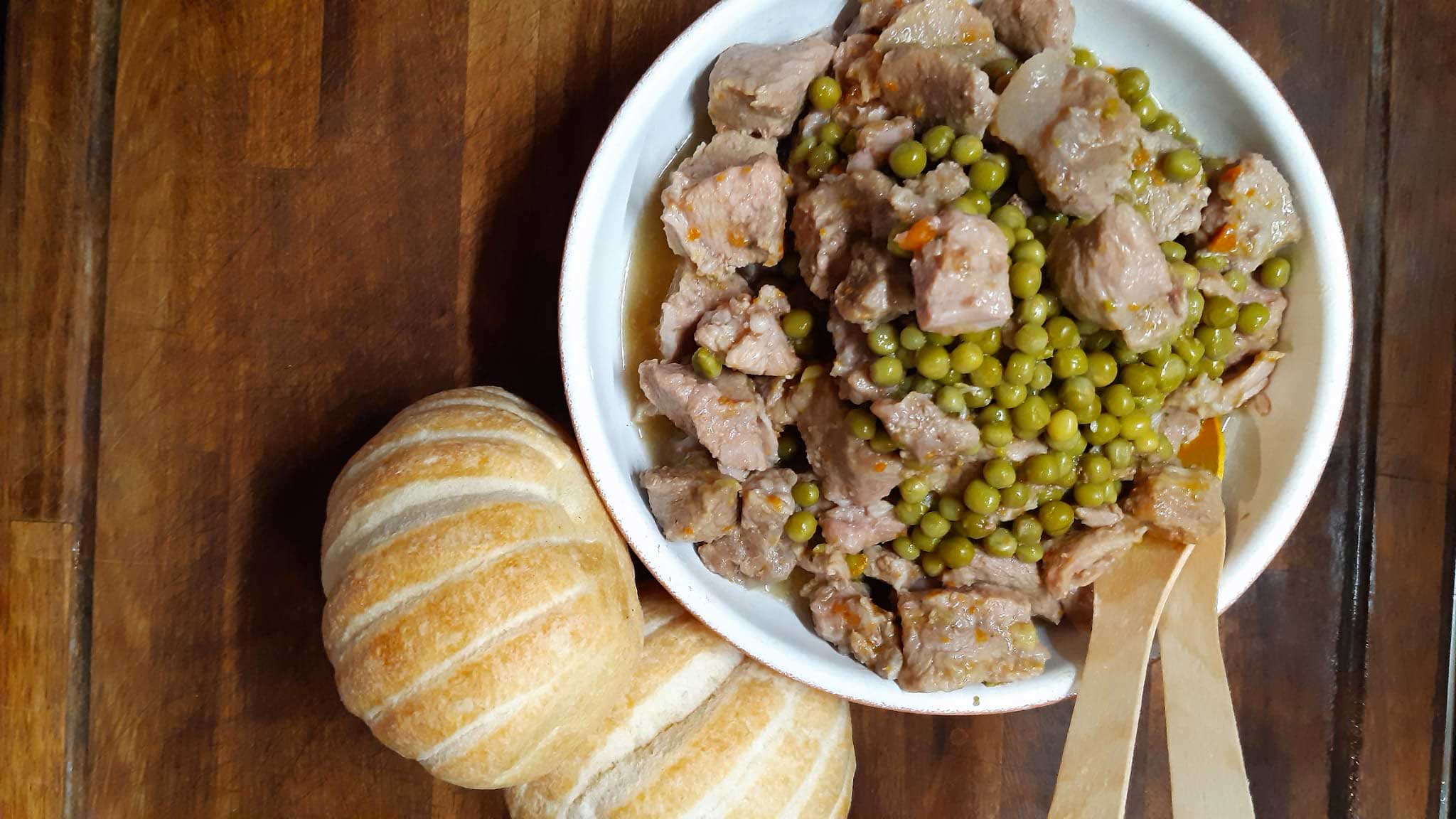 Ricetta spezzatino con piselli freschi
