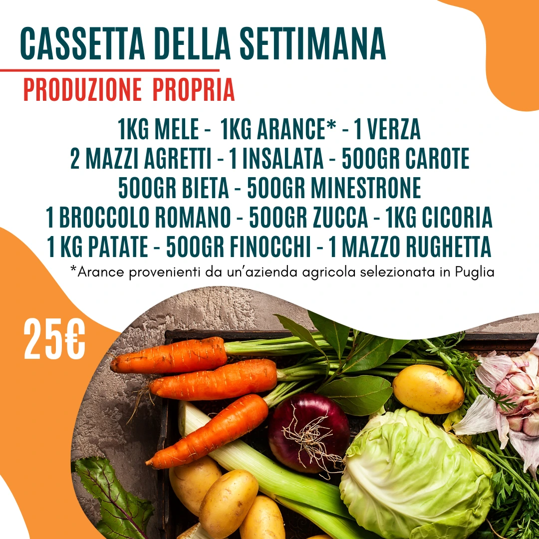 Cassetta Frutta e Verdura a domicilio Roma