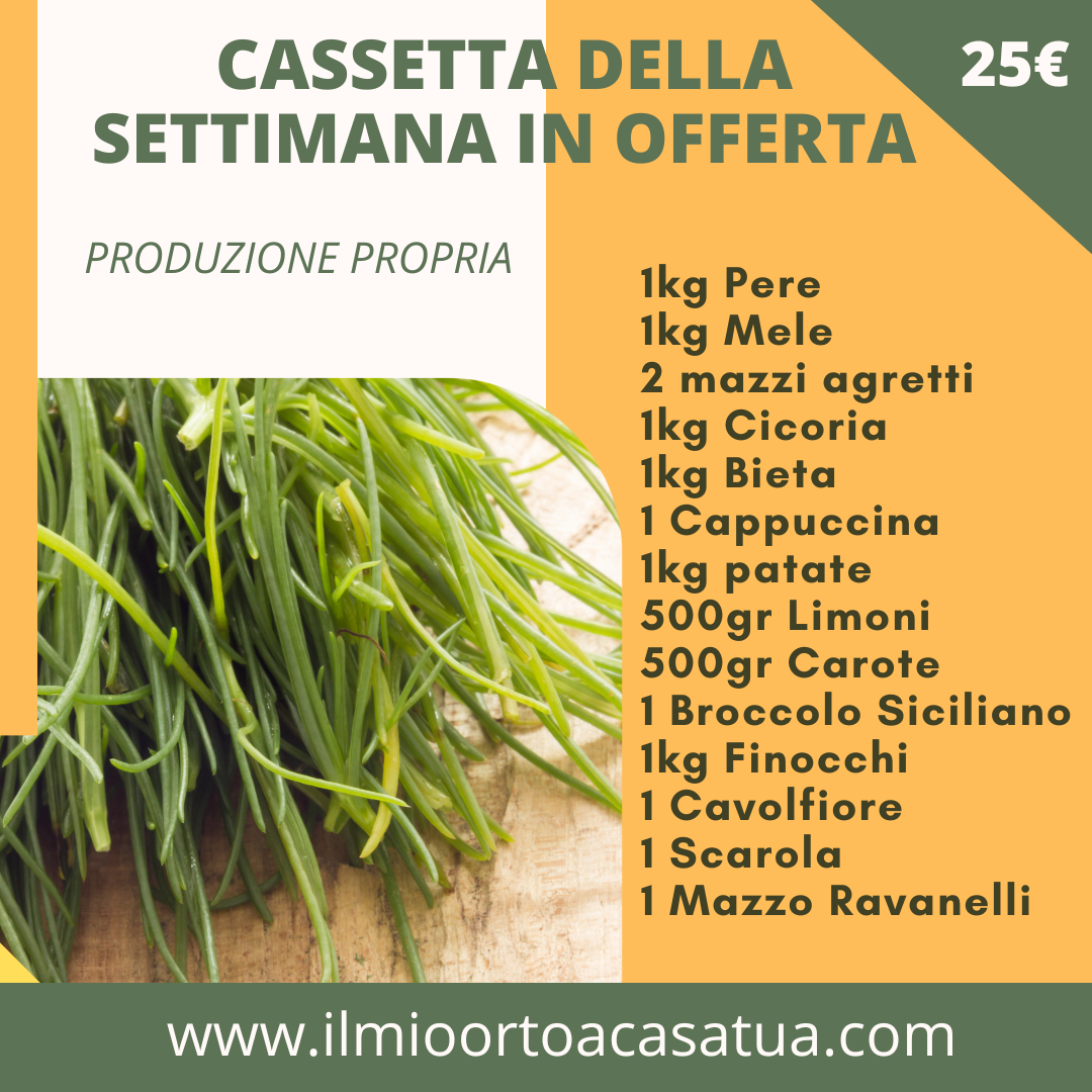 cassetta della settimana - Offerta spesa a domicilio Roma