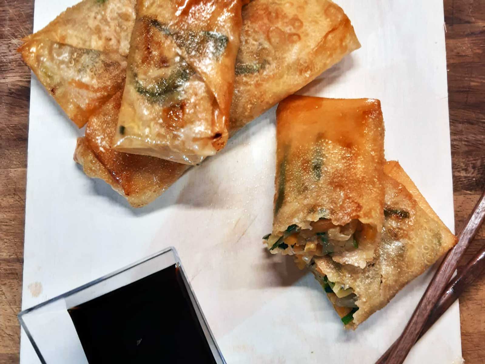 Involtini primavera caserecci