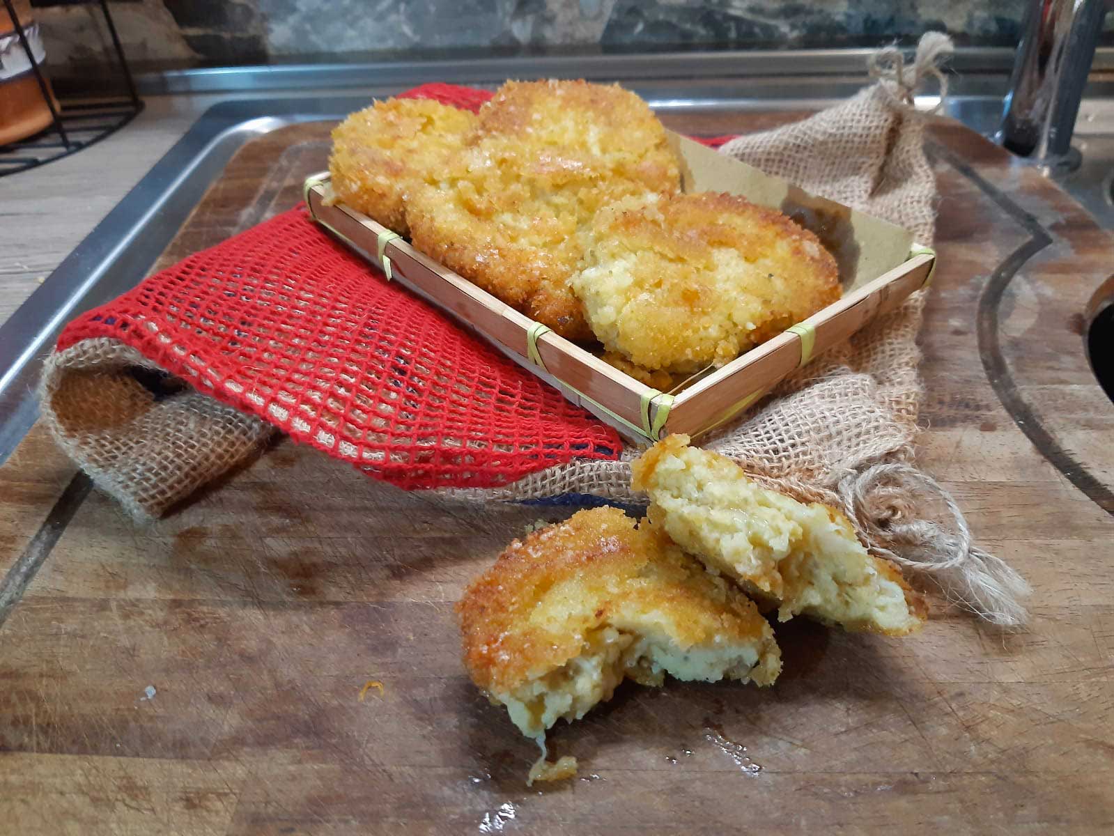 Medaglioni di patate e broccolo