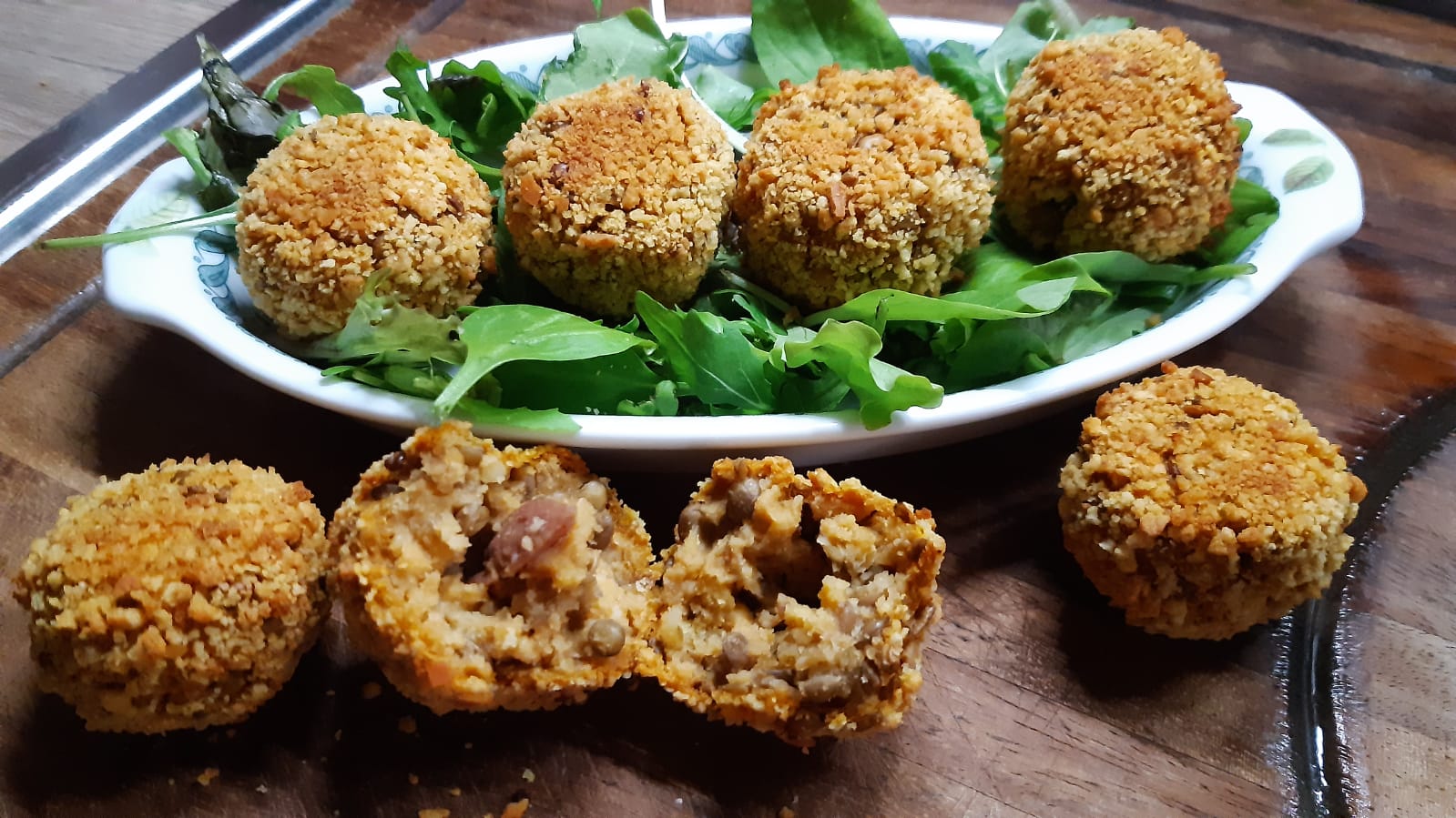 Crocchette di Lenticchie e cotechino