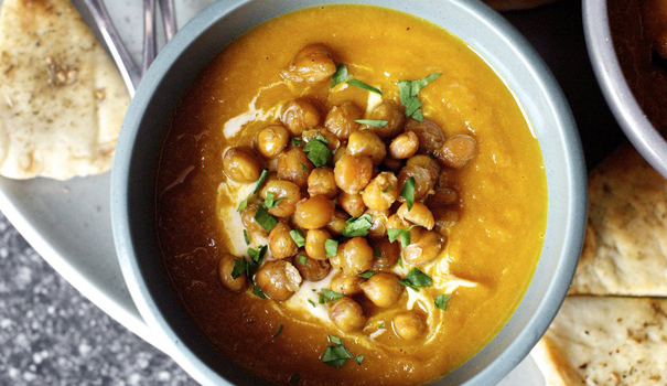Zuppa Di Ceci, Zucca E Castagne